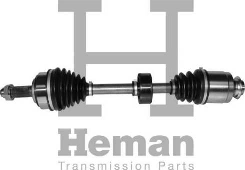 HEMAN TD84180 - Полуоска vvparts.bg