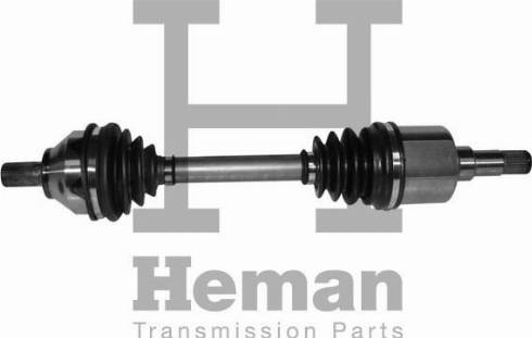 HEMAN TD83000 - Полуоска vvparts.bg