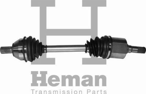 HEMAN TD83280 - Полуоска vvparts.bg