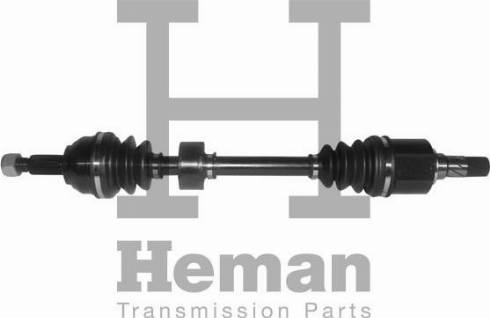 HEMAN TD82990 - Полуоска vvparts.bg