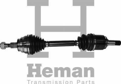 HEMAN TD79590 - Полуоска vvparts.bg