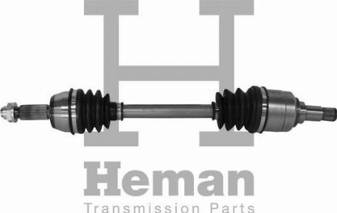 HEMAN TD75480 - Полуоска vvparts.bg