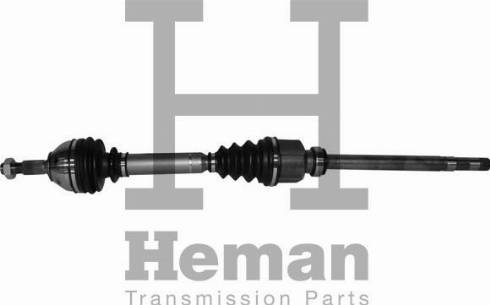 HEMAN TD75160 - Полуоска vvparts.bg