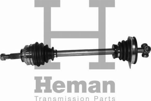 HEMAN TD76660 - Полуоска vvparts.bg