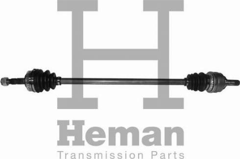 HEMAN TD76110 - Полуоска vvparts.bg