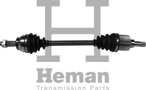 HEMAN TD76390 - Полуоска vvparts.bg