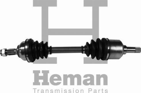 HEMAN TD76330 - Полуоска vvparts.bg