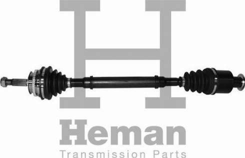 HEMAN TD76760 - Полуоска vvparts.bg