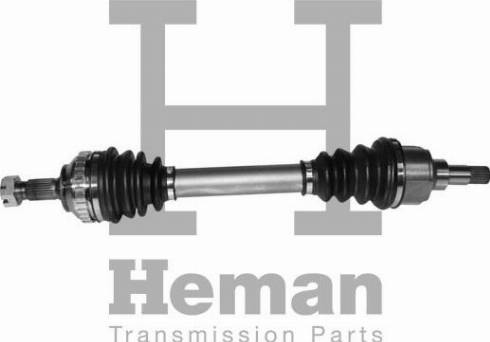 HEMAN TD70480 - Полуоска vvparts.bg