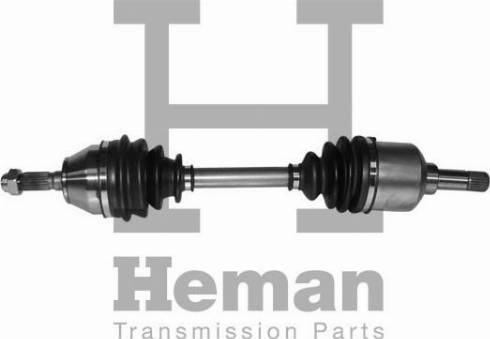 HEMAN TD70560 - Полуоска vvparts.bg