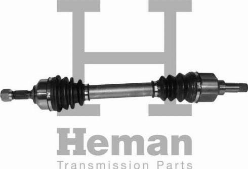 HEMAN TD70580 - Полуоска vvparts.bg