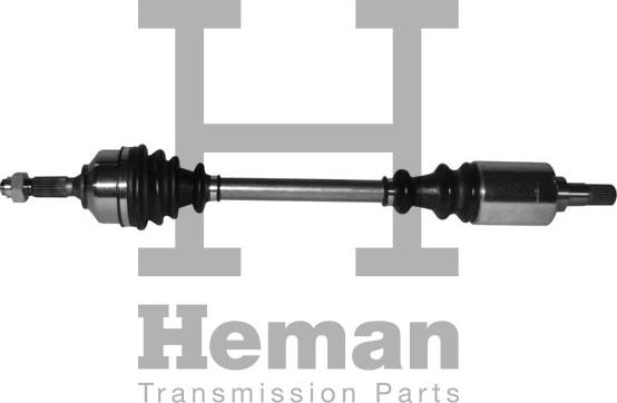 HEMAN TD70530 - Полуоска vvparts.bg