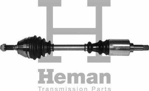 HEMAN TD70570 - Полуоска vvparts.bg