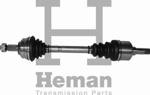 HEMAN TD70680 - Полуоска vvparts.bg