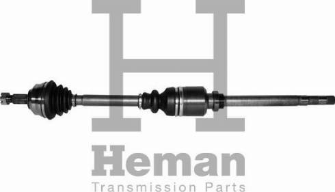 HEMAN TD70870 - Полуоска vvparts.bg