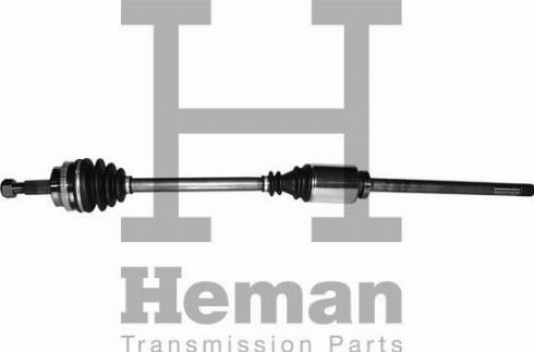 HEMAN TD71590 - Полуоска vvparts.bg