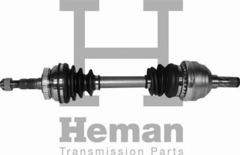 HEMAN TD71580 - Полуоска vvparts.bg