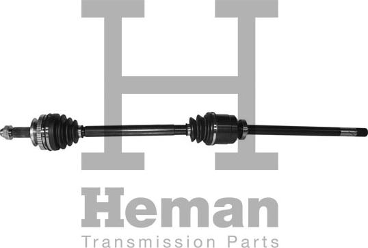 HEMAN TD71530 - Полуоска vvparts.bg