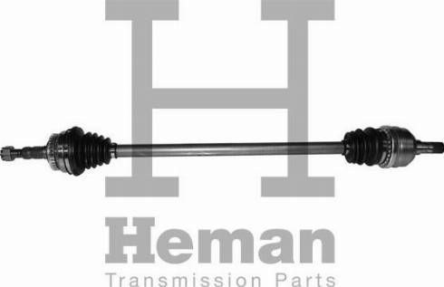 HEMAN TD71650 - Полуоска vvparts.bg