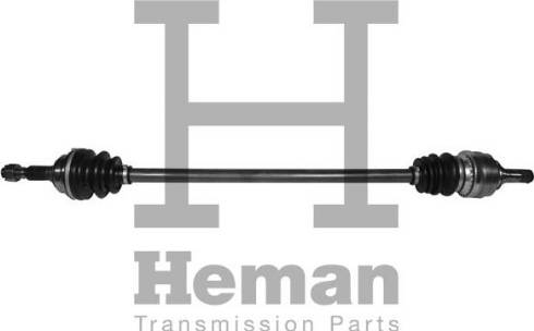 HEMAN TD71620 - Полуоска vvparts.bg