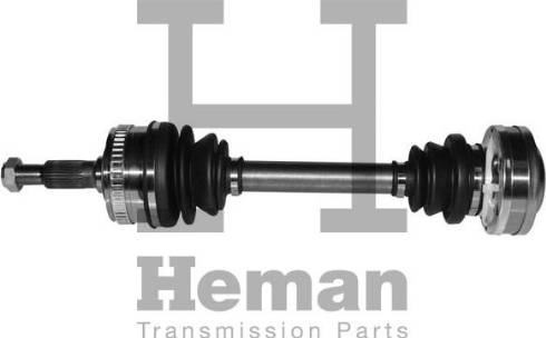 HEMAN TD71350 - Полуоска vvparts.bg