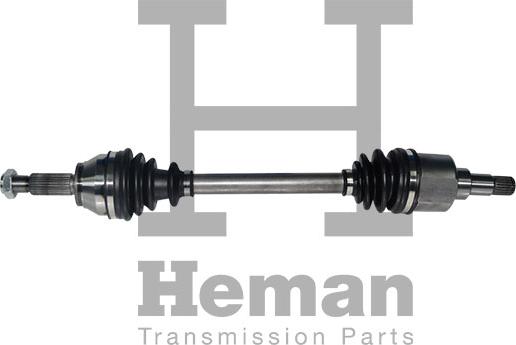 HEMAN TD71220 - Полуоска vvparts.bg