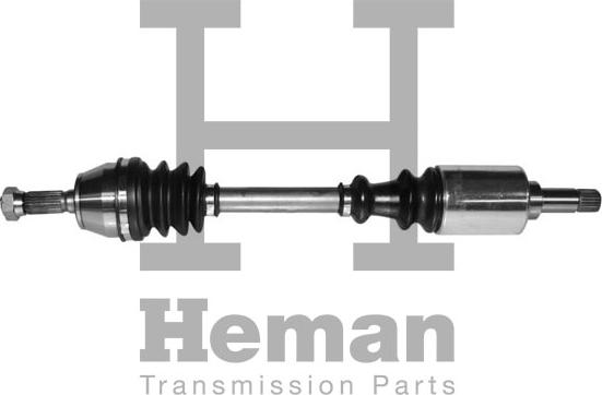 HEMAN TD71760 - Полуоска vvparts.bg