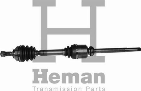 HEMAN TD71780 - Полуоска vvparts.bg