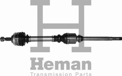 HEMAN TD73430 - Полуоска vvparts.bg