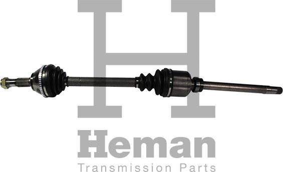 HEMAN TD73650 - Полуоска vvparts.bg