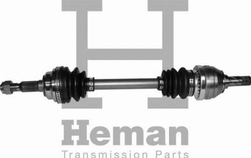 HEMAN TD73100 - Полуоска vvparts.bg