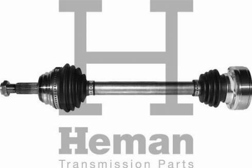 HEMAN TD73170 - Полуоска vvparts.bg