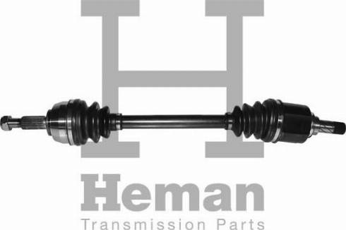 HEMAN TD72910 - Полуоска vvparts.bg