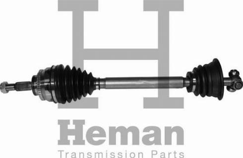 HEMAN TD72500 - Полуоска vvparts.bg