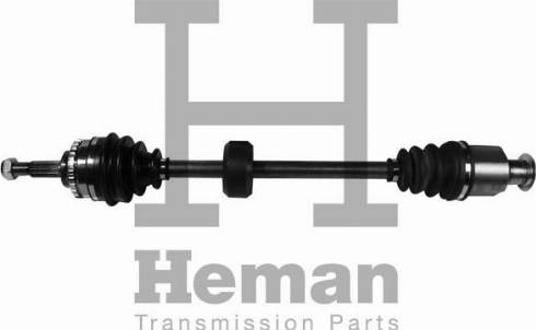 HEMAN TD72510 - Полуоска vvparts.bg