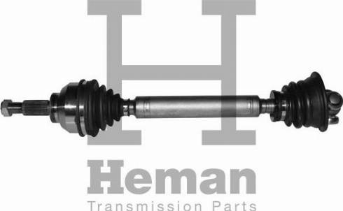 HEMAN TD72580 - Полуоска vvparts.bg