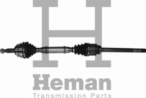 HEMAN TD72650 - Полуоска vvparts.bg