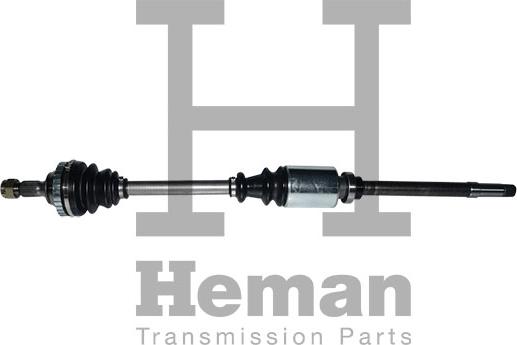 HEMAN TD72080 - Полуоска vvparts.bg