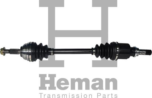 HEMAN TD72800 - Полуоска vvparts.bg