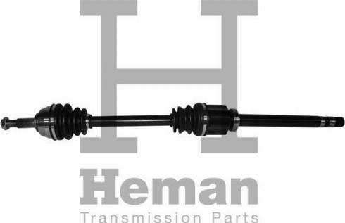 HEMAN TD77050 - Полуоска vvparts.bg