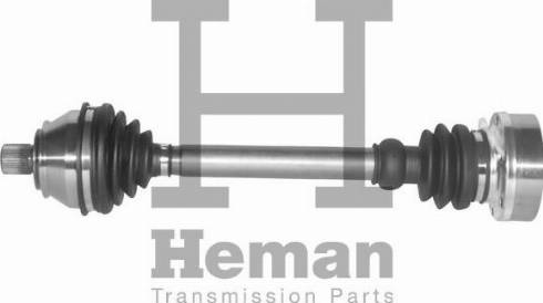 HEMAN TD77390 - Полуоска vvparts.bg