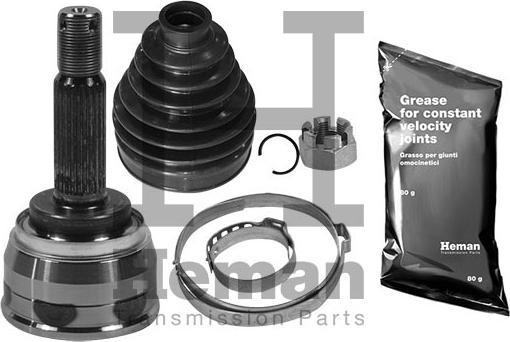 HEMAN TJ00540 - Каре комплект, полуоска vvparts.bg