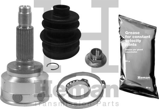 HEMAN TJ01320 - Каре комплект, полуоска vvparts.bg