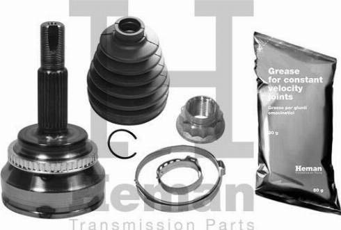 HEMAN TJ20410 - Каре комплект, полуоска vvparts.bg