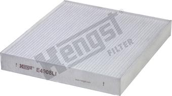 Hengst Filter E4908LI - Филтър купе (поленов филтър) vvparts.bg