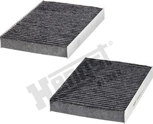 Hengst Filter E4938LC-2 - Филтър купе (поленов филтър) vvparts.bg