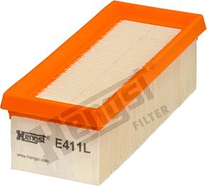 Hengst Filter E411L - Въздушен филтър vvparts.bg