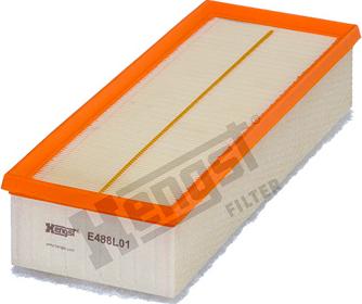 Hengst Filter E488L01 - Въздушен филтър vvparts.bg