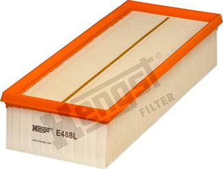 Hengst Filter E488L - Въздушен филтър vvparts.bg