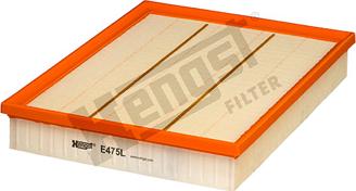 Hengst Filter E475L - Въздушен филтър vvparts.bg